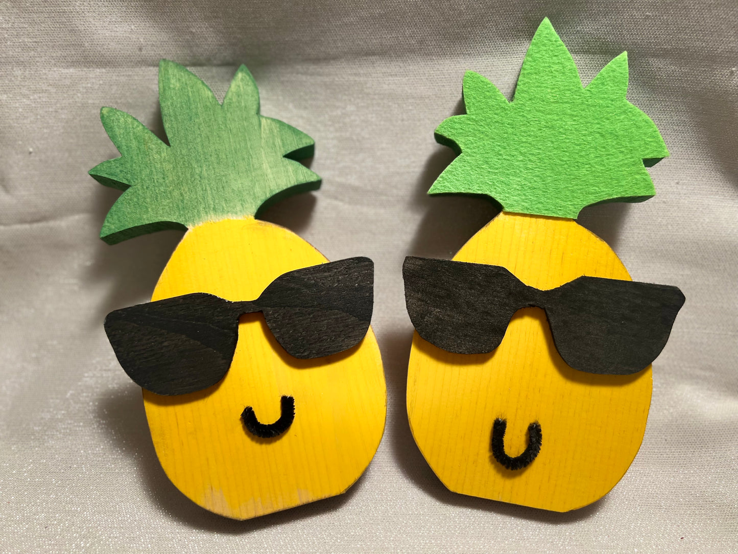 Pineapple with Sunglasses