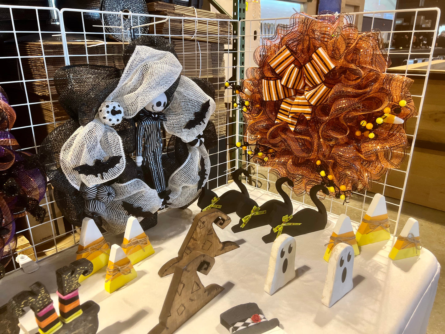 Halloween Wreath - Jack Skellington