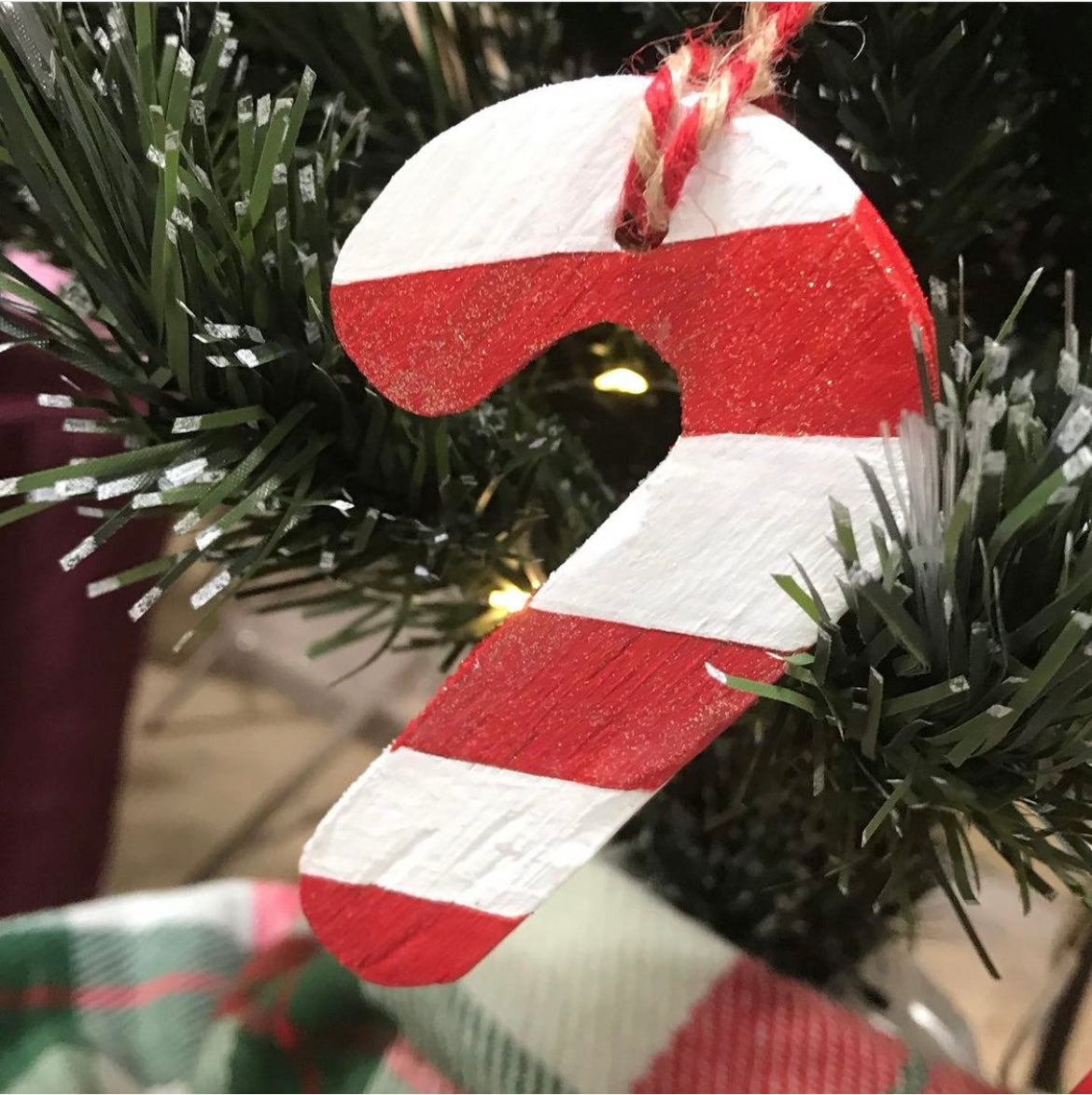 Candy Cane Ornament